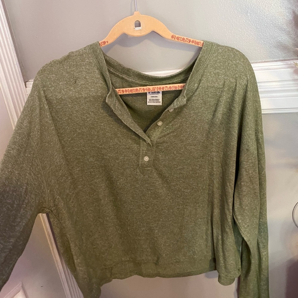 PINK LONG SLEEVE TOP